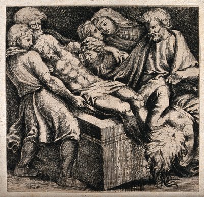 El cuerpo de Cristo es llevado a su tumba de Raffaello Sanzio Raphael